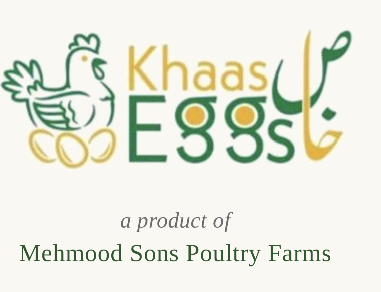 Khaas Eggs — a product of Mehmood Sons Poultry Farms
